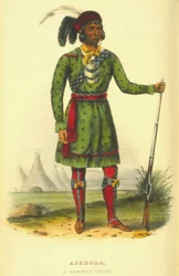 Asseola, a Seminole leader, 1870